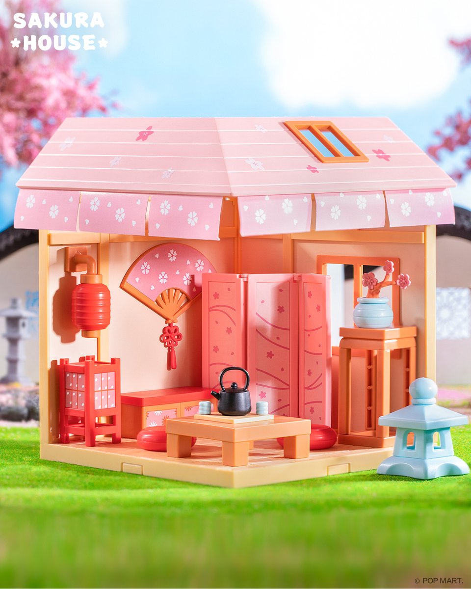 POPMARTJapan's tweet photo. 🆕🏠🆕POP サクラ ハウス🆕🌸🆕

春らしいピンクのサクラハウス、登場です！
お気に入りのフィギュアを飾って、一緒に春を満喫しよう！✨

💕商品ページ：https://t.co/sIuqHKYkWL

#POPMART #HouseSet #Sakura https://t.co/H2cza28TEb