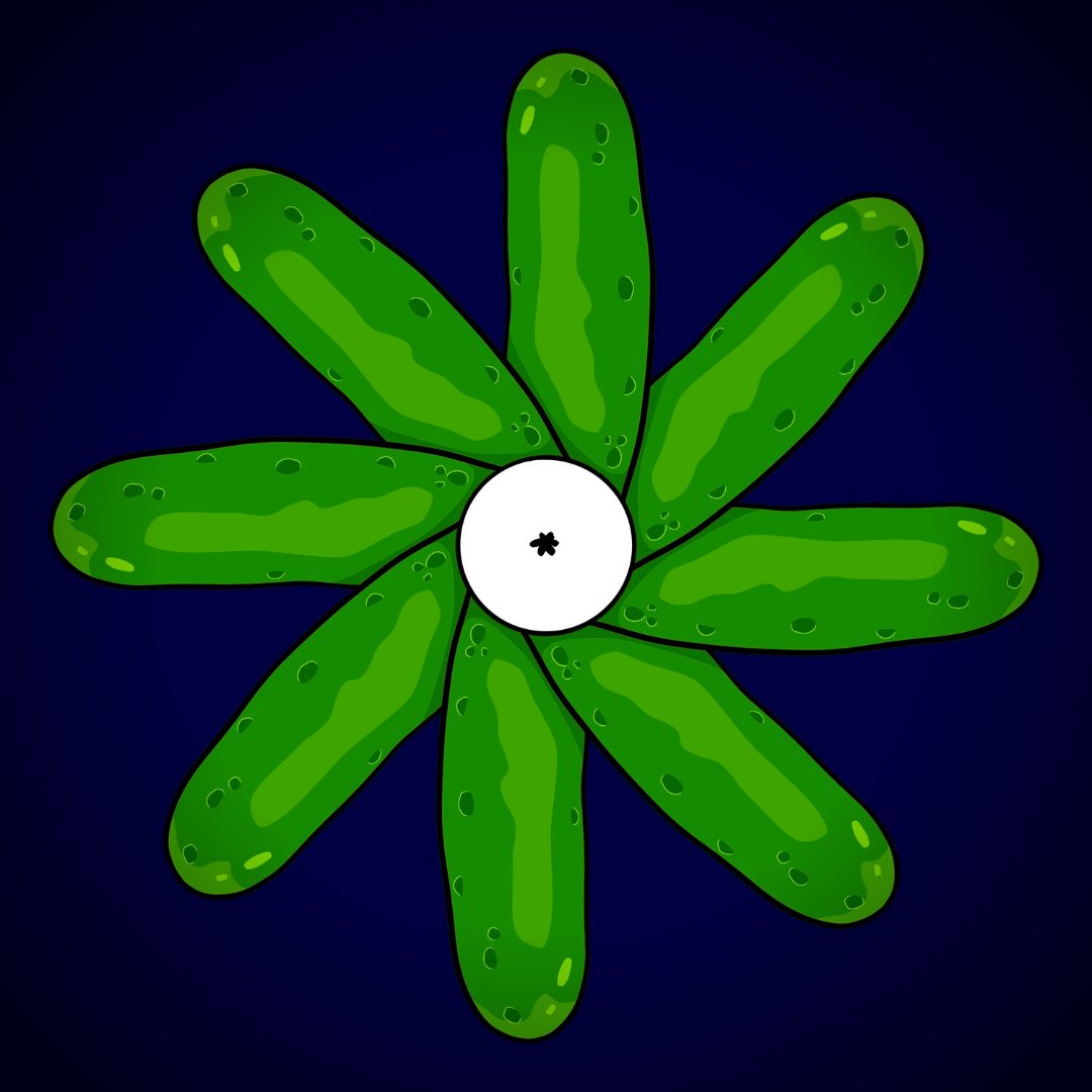 UnholyTRNT's tweet photo. Rick turns himself into Pickle Rick to avoid going to family therapy with Beth, Morty, and Summer. We don’t want to go to family therapy, that’s why we turned our logo to pickles.

#unholytrinitynft #unholytrinity #nft #nftartist #nftart #NFTCollection https://t.co/g7md6BVsZ9