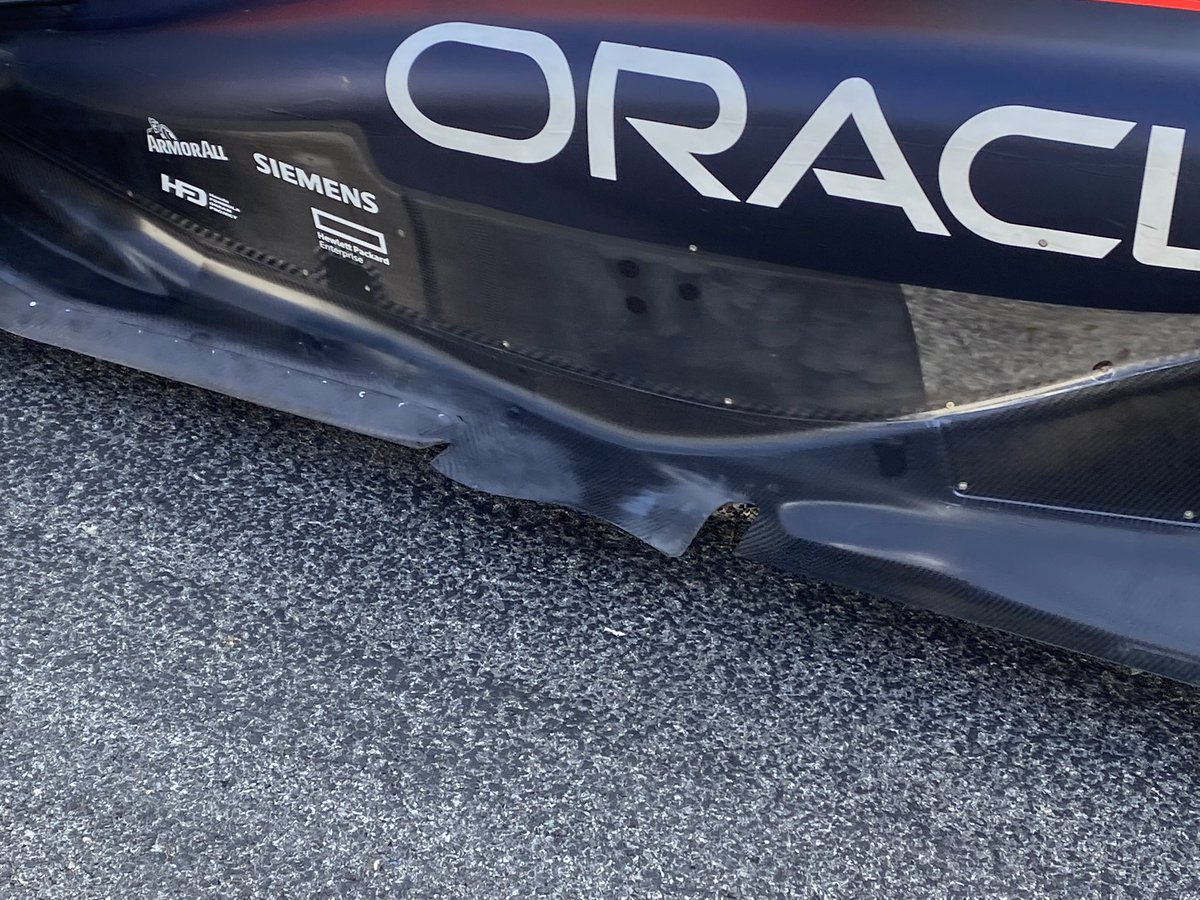 berrageiz's tweet photo. #F1 #FUnoAT #F1testing 

Dettaglio del fondo nella parte centrale della #RedBullRB18 guidata oggi da #Perez. Osservando la vettura austriaca in azione un aggettivo impera: solidità. La stessa che ha portato al titolo #Verstappen durante lo scorso campionato… https://t.co/VCMdwHM6Cz