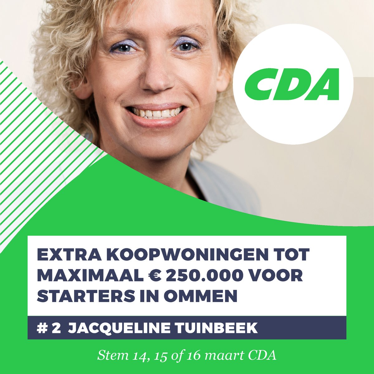 Vind jij ook dat #betaalbare #koopwoningen in #Ommen een must zijn? Bekijk dan het filmpje van Jacqueline Tuinbeek op cda.nl/overijssel/omm…. Stem 14, 15 of 16 maart #CDA!