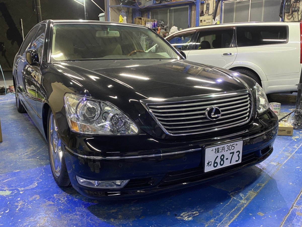 BBSSUPERRS's tweet image. ナンバー無しと有りの差が笑
#LS430
#セルシオ