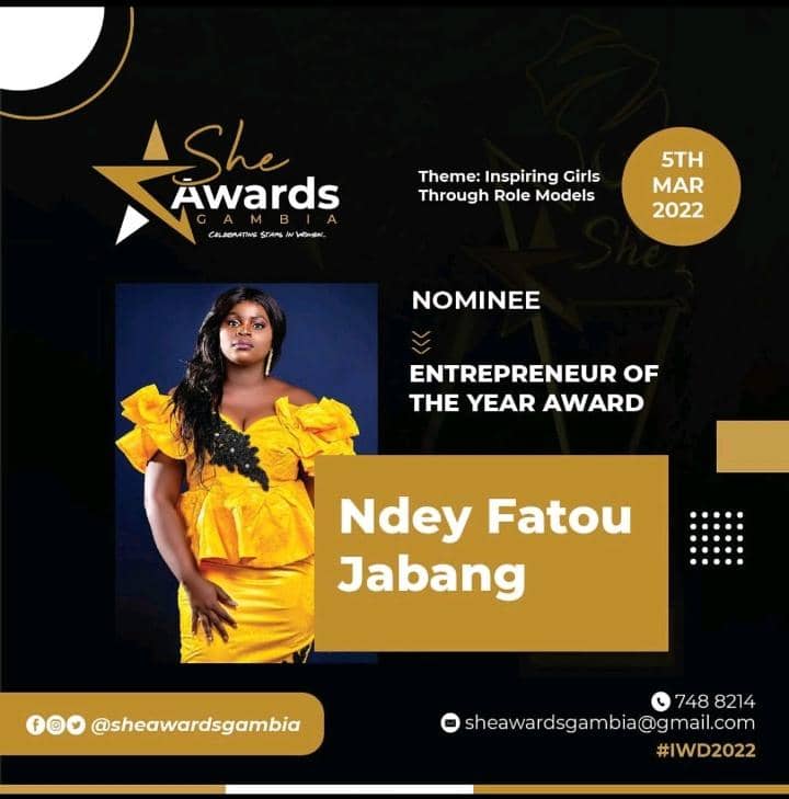 US_EPAN's tweet photo. Our Members are making positive impacts. See the recognition yourselves!
This is equal to a win. Our women for the girls, thank you @SheAwardsGambia   for the nomination of our President (Isatou Jammeh) and Assistant Programs Officer (Ndey Fatou Jabang)
@USEmbassyBanjul https://t.co/0FsKUyMNYF