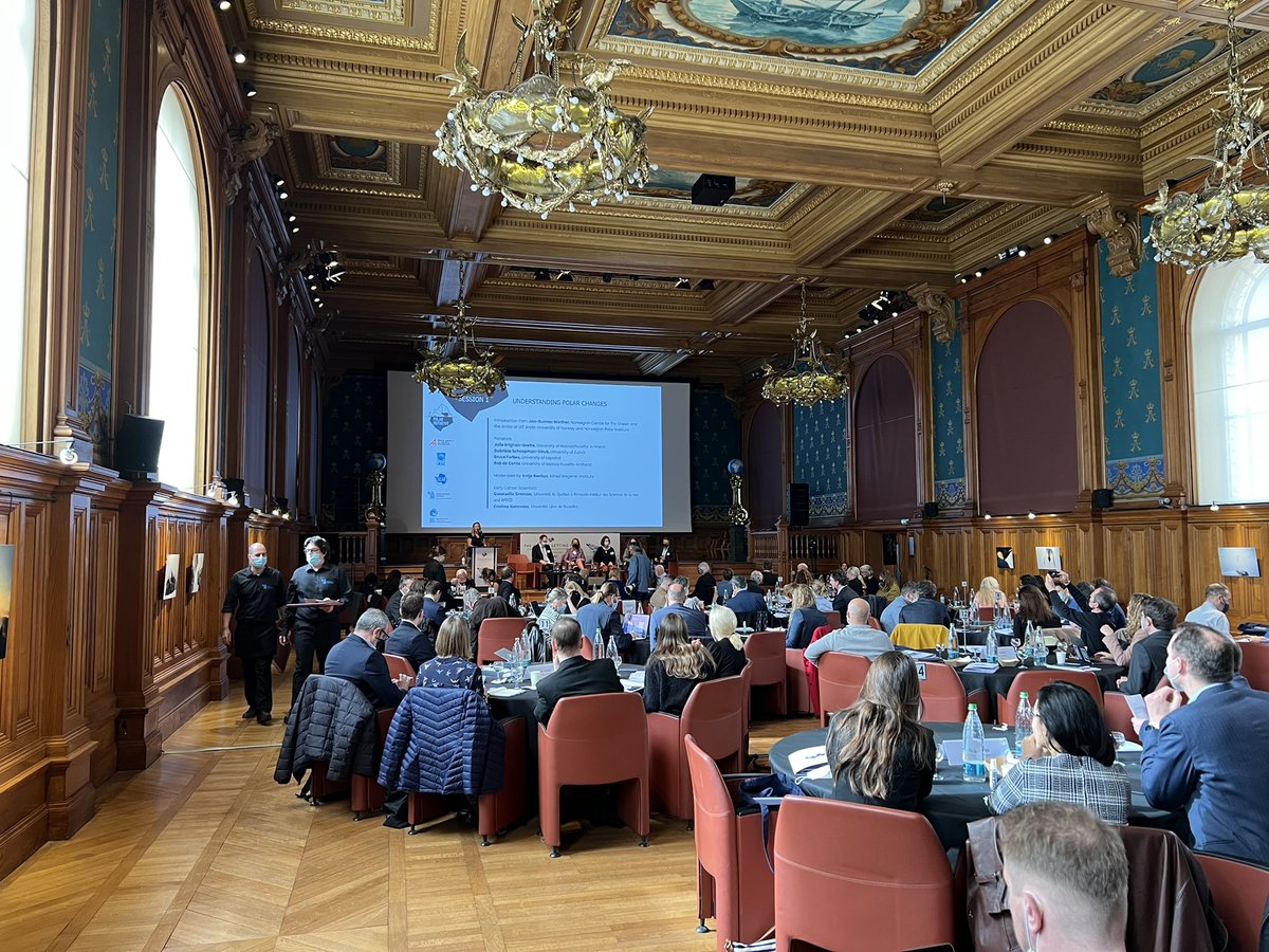 FPA2's tweet photo. Session 1: Understanding #Polar Change begins now 👉🏻  https://t.co/02UqoV7EQI
 The polar regions are the first &amp; most heavily affected by #climatechange. However, climate change also presents opportunities for the polar regions due to increased temperatures and access. https://t.co/8tMDLra9zY