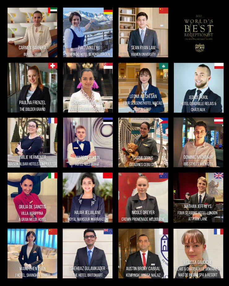 AICR_Australia's tweet photo. Introducing – The World’s Best Receptionist Candidates for 2022!

Stay tuned over @AICRInternational’s Instagram where each week three of these talented candidates will be featured. @AICR_intl https://t.co/b6AMwqPg2O