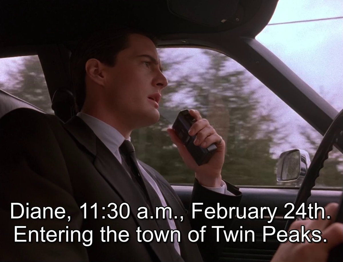 Oggi è Quel giorno dell'anno.
Happy #TwinPeaksDay. ☕☕