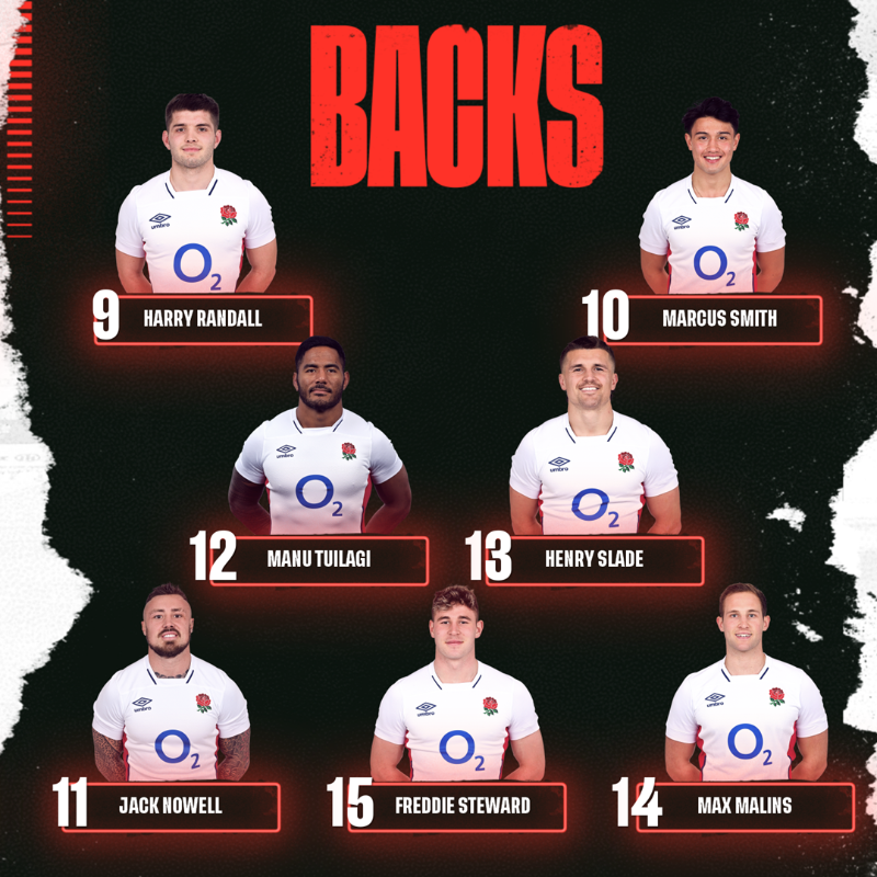 EnglandRugby's tweet photo. We can't wait for this one!

Eddie Jones has named his match day squad for #ENGvWAL 🌹

@O2 | #WearTheRose