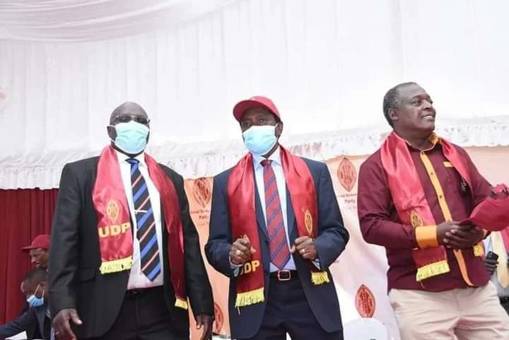 Hon_Kiptoo's tweet photo. UDP Delegates Conference at Multimedia University. Gideon Moi, Raila Odinga and Kalonzo Musyoka in solidarity with Cyrus Jirongo. #FormNiDifferent @KanuCongress https://t.co/jtFzkIs4gr
