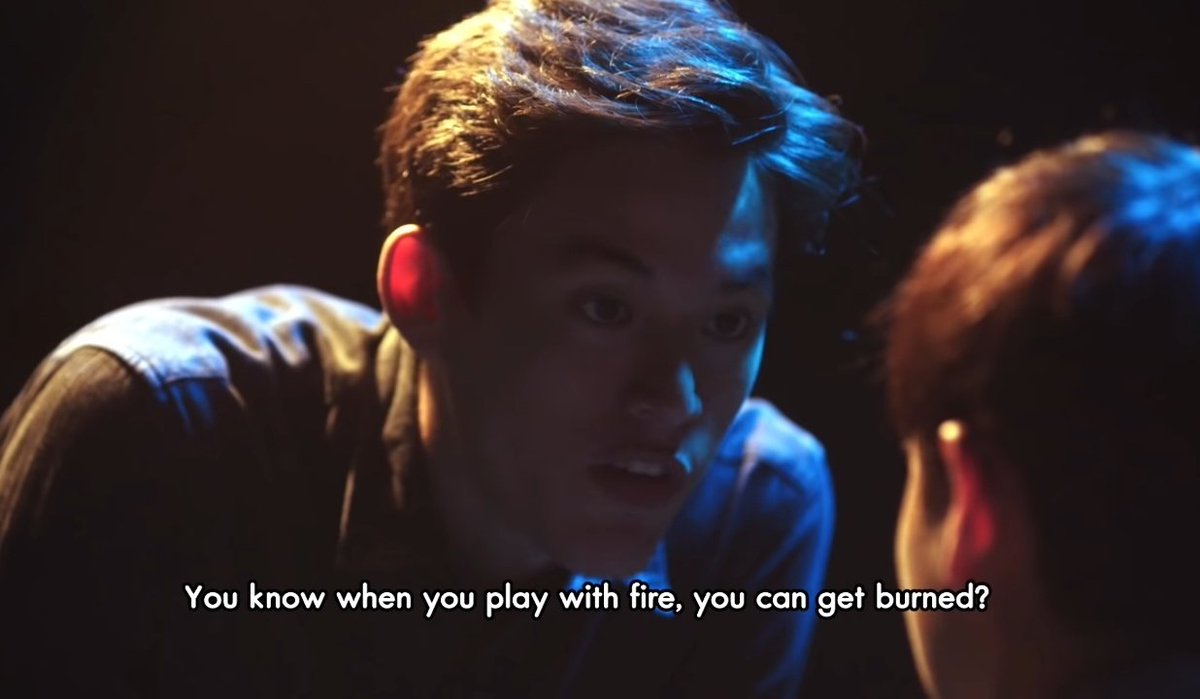DI0RBABII's tweet photo. i'm giving you one more reason to be suspicious of dan  #NotmeseriesEp10 https://t.co/3M8PuS1Rsi