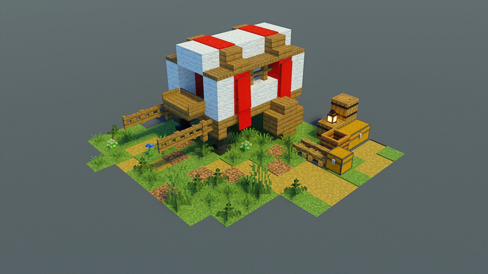 こぐまぷろ Kogumapro 荷馬車 マイクラ Minecraft建築コミュ マインクラフト Minecraft バニラ建築学部 T Co E8fhmheygf Twitter