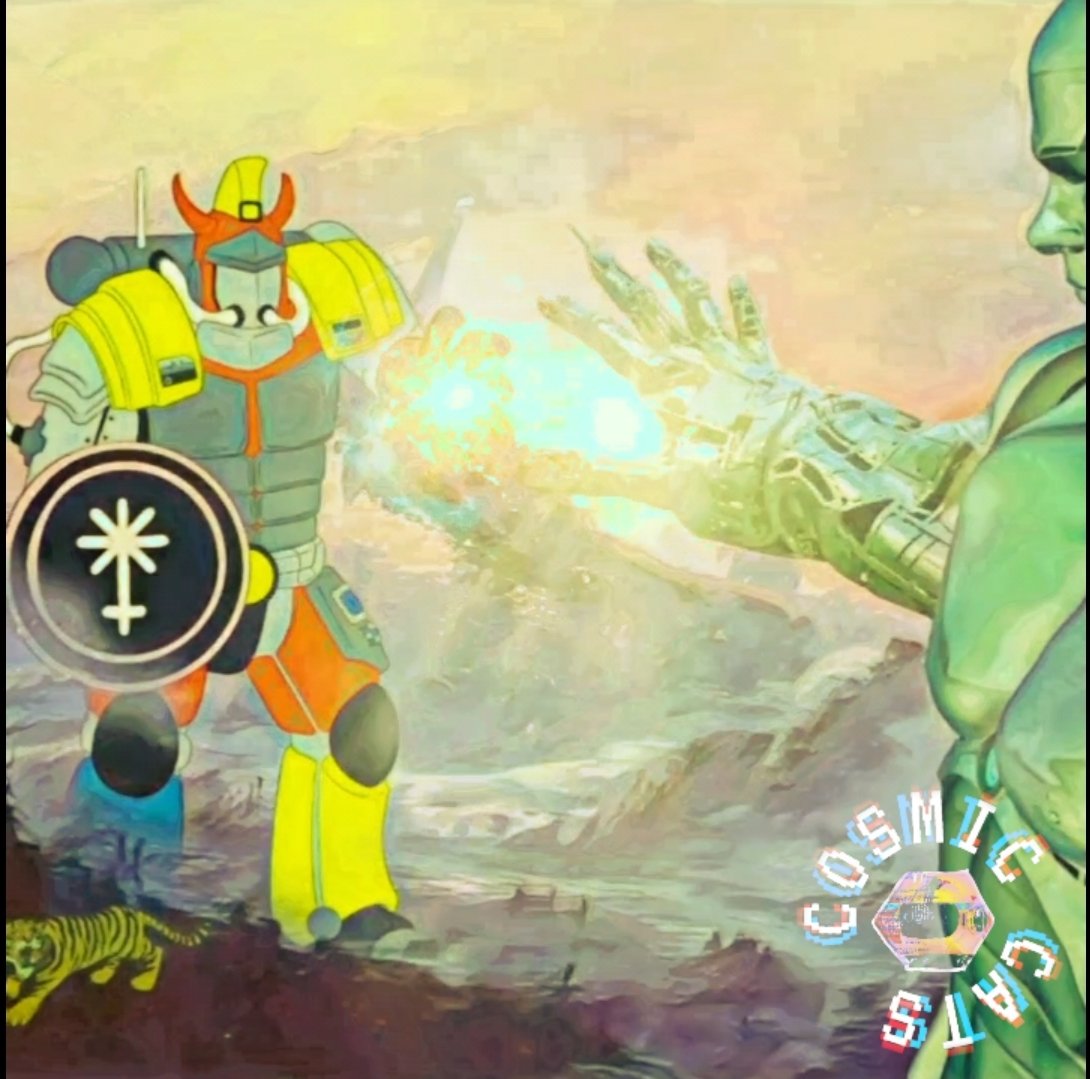 Ns_JNR's tweet photo. #COSMICCATS UNITY βοΈπ€
The warrior #Moneta clan π― and #NOTsters π€ #unite to return harmony to the Cosmic universe. This is the all-or-nothing battle to take down #AntiCOSMOS - for the #COSMOS βοΈ
#CCats is @NotsNfts supported π¨
π on @StargazeZone MAR 2022
Full details soon. https://t.co/fkAyOKg1mf