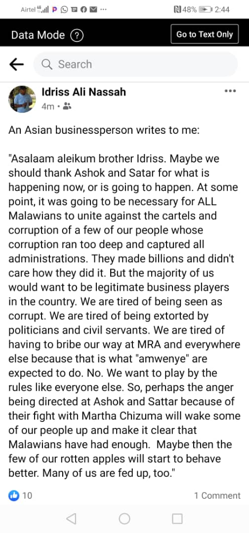 fmasiye1's tweet photo. Let's unite as a nation to remove the 'rotten apples' who have captured the Malawian state machinery https://t.co/RmHcdLAbo7