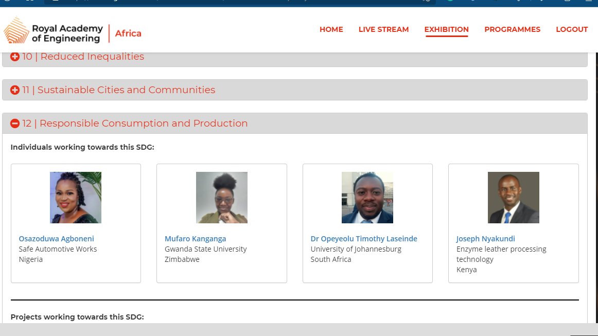 #AfricaShowcase <a href="/RAEngGlobal/">RAEngGlobal</a> 
Thank you for the exhibition. Such an honor.