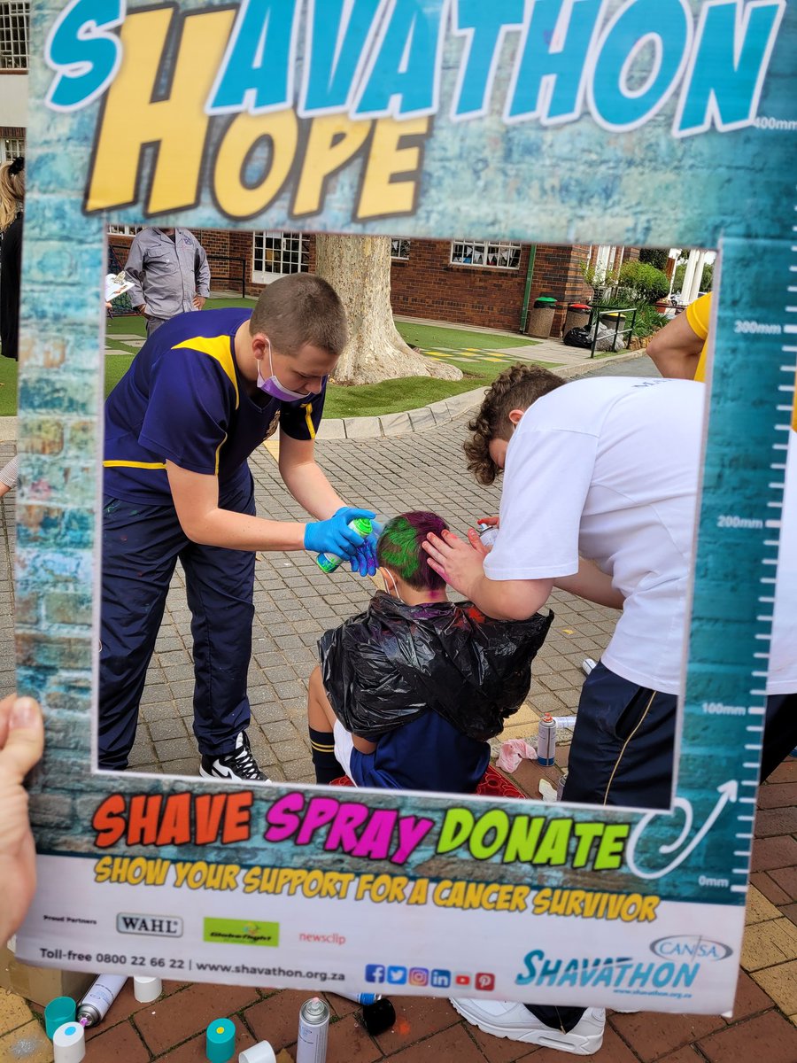 InandaSpirit's tweet photo. #cansashavathon and #sprayathon in aid of raising awareness and funds for @shavathon
Always a day that is bright, colorful and fun! https://t.co/5p6ATh7QDi