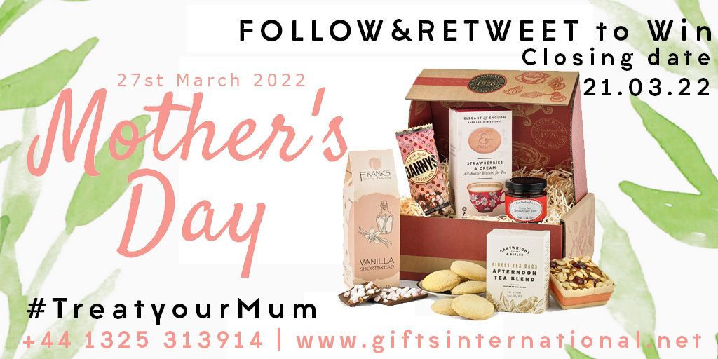 For #MothersDay2022  we have a lovely #Giveaway 🥰Simply FOLLOW &amp; RT #TreatyourMum #makingmemories to be in with a chance to #win 😍Ends midnight 21st March 2022. giftsinternational.net/products/after… Over 18's and UK only, T&amp;C's apply 🍾