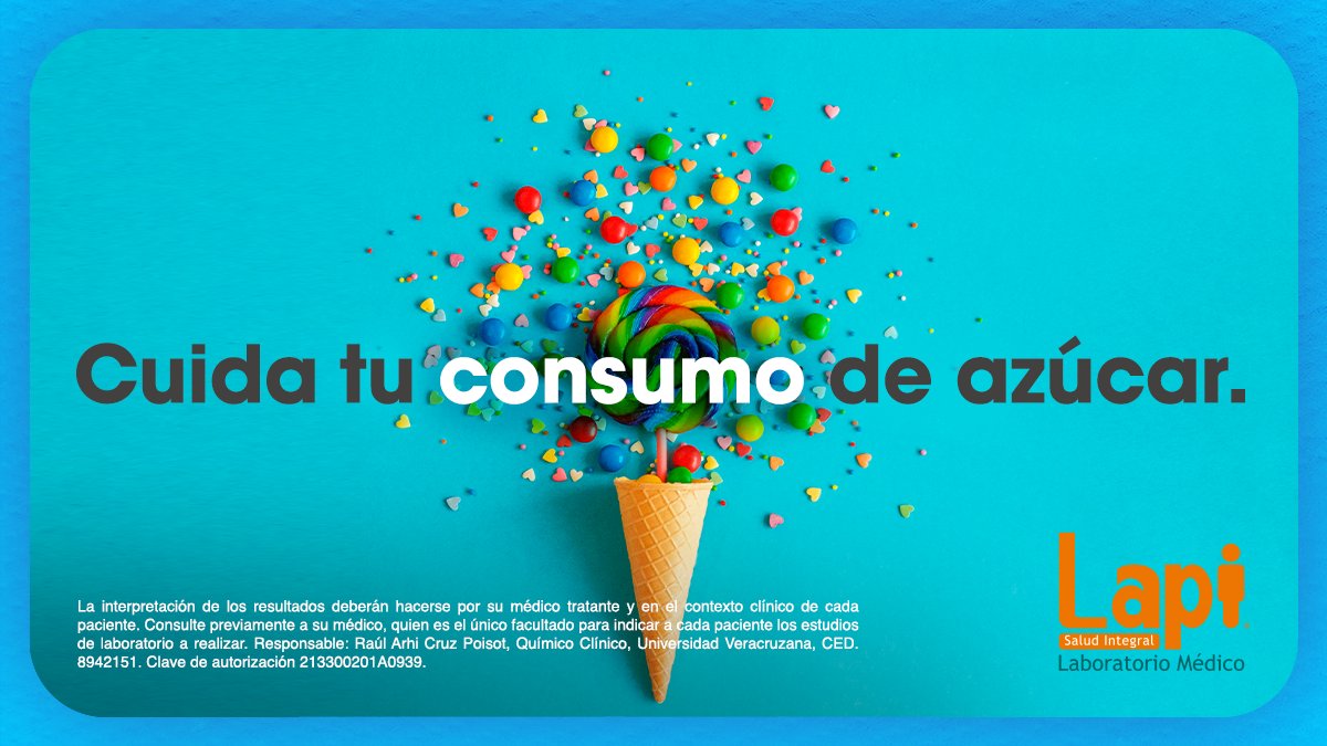 lapi_lab's tweet photo. El consumo de azúcar se relaciona con enfermedades como diabetes tipo 2, caries, sobrepeso y obesidad. Visítanos para conocer nuestros estudios: https://t.co/GJnRdffuaK
#CuentaConNosotros #LaboratoriosLapi #LapiMx https://t.co/RNN36xd5JI