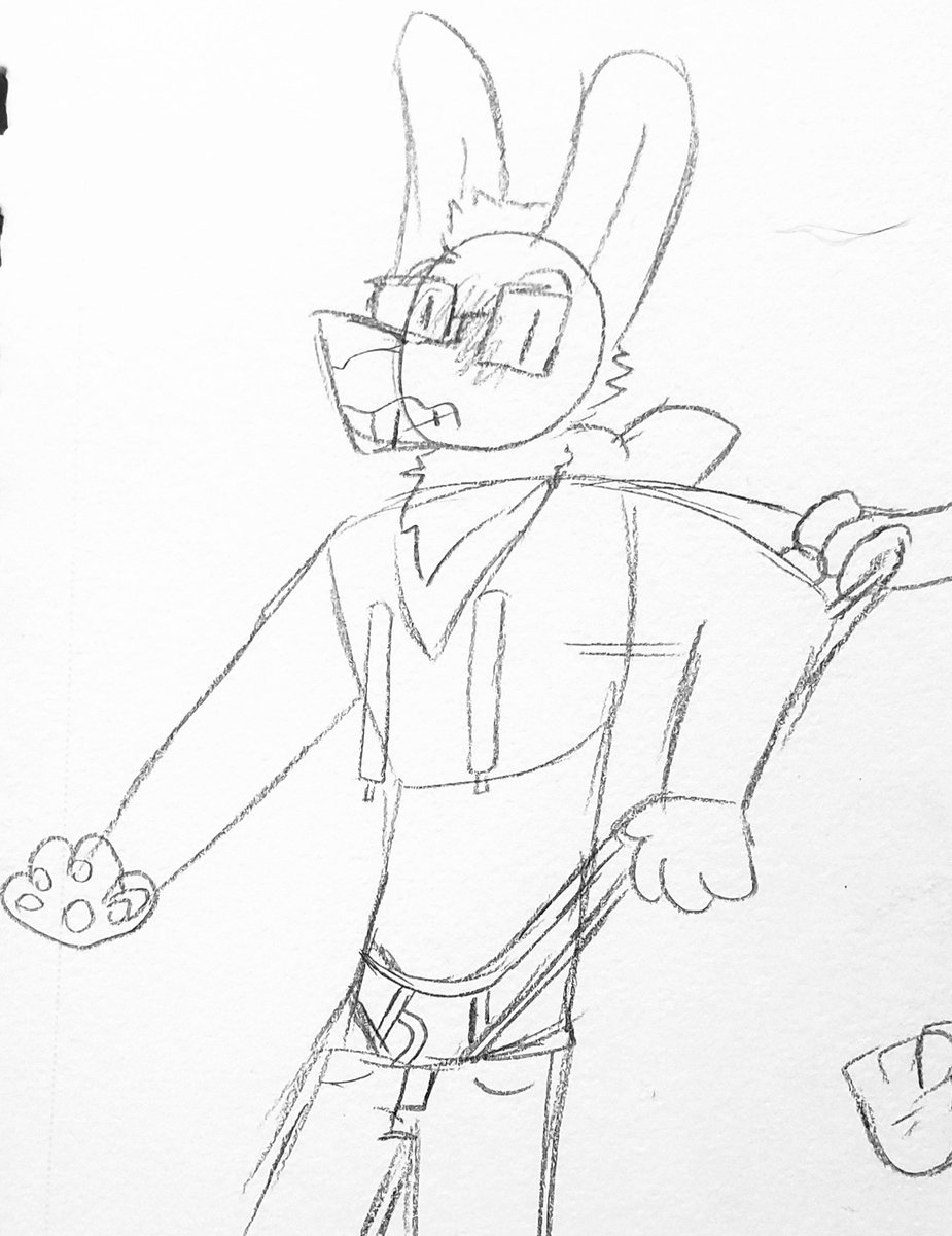 TheGuyWithAnAD's tweet photo. @Not66099359 Lil rabbit dork~ https://t.co/r6pOj7jDaS