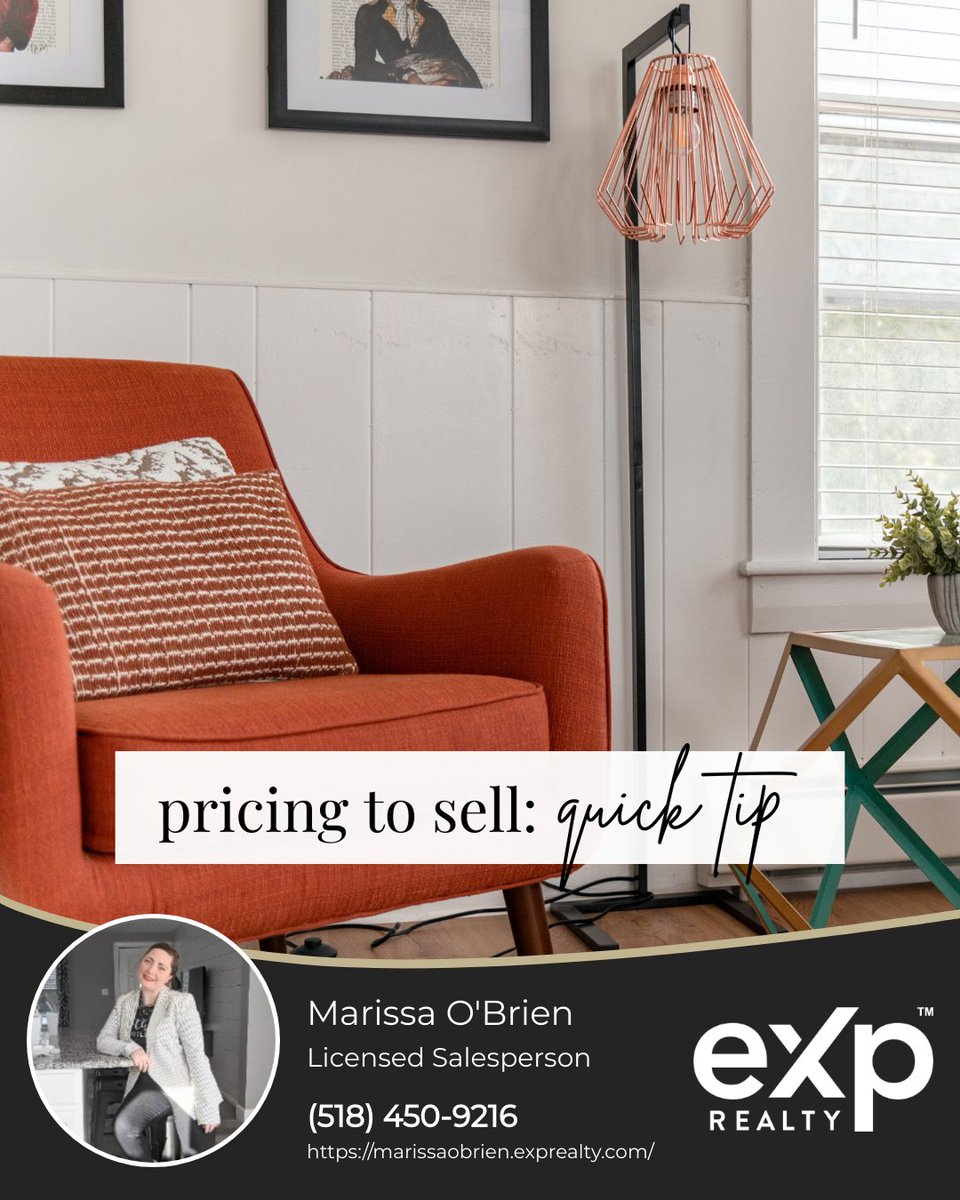 RealtorMarissaO's tweet photo. Here's a reminder for anyone who needs it: pricing your home competitively is the most important part of your marketing strategy.Even though it is a seller's market, an overpriced home is not going to sell.Sometimes the best strategy is to price a home ever-so-slightly *below*. https://t.co/WDLhtkDHMc
