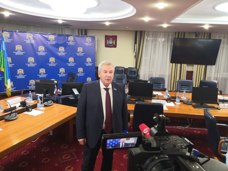 Борис Хохряков прокомментировал итоги 6 заседания Думы Югры. 
dumahmao.ru/?ELEMENT_ID=69…