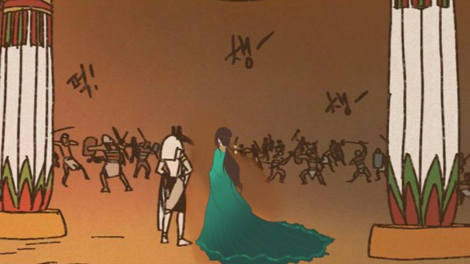 SeeYouInAOME's tweet photo. I edited Attarani in and he looks really happy about it😆👌🏻
#엔네아드 #manhwa #ENNEAD #AU https://t.co/Mah64Y5rOL