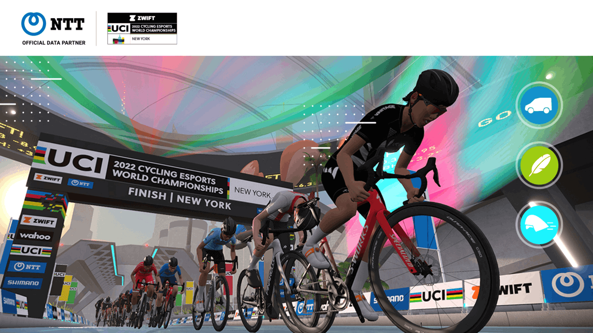 nttdata_inc's tweet photo. We’re excited to bring the 2022 UCI Cycling Esports World Championships to life this weekend with our data driven storytelling and IoT platform. Read the latest blog by our VP, Advanced Technology Group: Sport, Rob Webster to learn how https://t.co/I6hVBU3Rvb #SmartSports #Zwift https://t.co/rNaH03RHTv