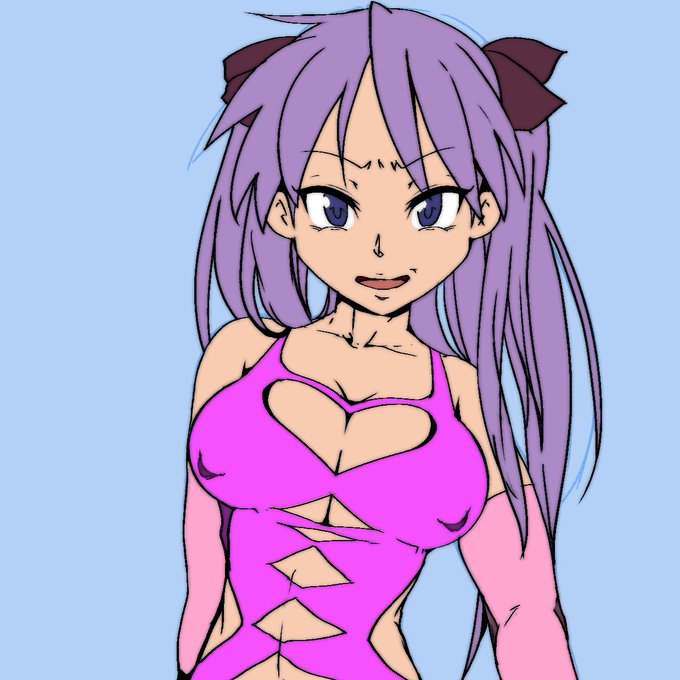 昨日描いた衣装が自分で気に入ったので、改めて正面を考えてみる。 