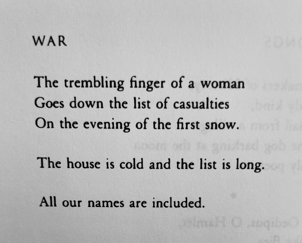 SadieShorrParks's tweet photo. Thinking about this poem by Charles Simic today https://t.co/JLyic6p1sC