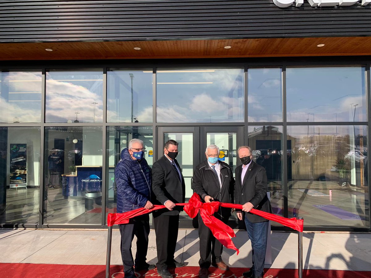 CUPEvents's tweet photo. PEI’s newest multisport venue officially opens in Summerside! 

More here: https://t.co/AHBBcTRvTv

#ItAllHappensHere | #CreditUnionPlace https://t.co/c0fCQqm0rJ