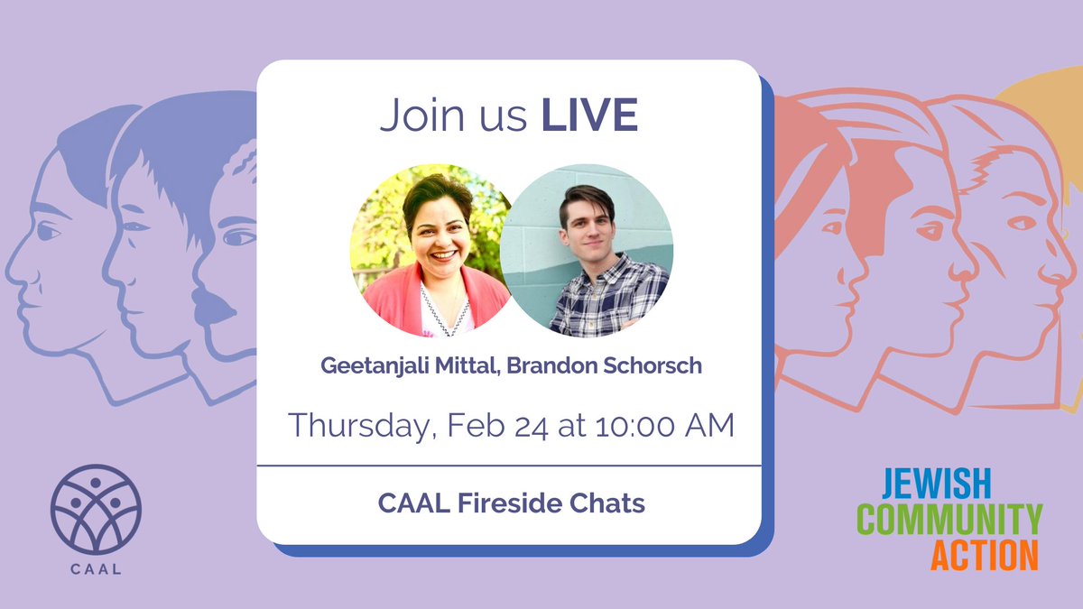 CAALMN's tweet photo. This morning we are honored to be joined by our coalition partner @JCA_MN's Engagement Manager Brandon Schortsch to discuss avenues for #CombatingHate in our communities. Tune in shortly at 10am CST! 👉 https://t.co/K7DQFoz0pa https://t.co/YcQMvxUNer