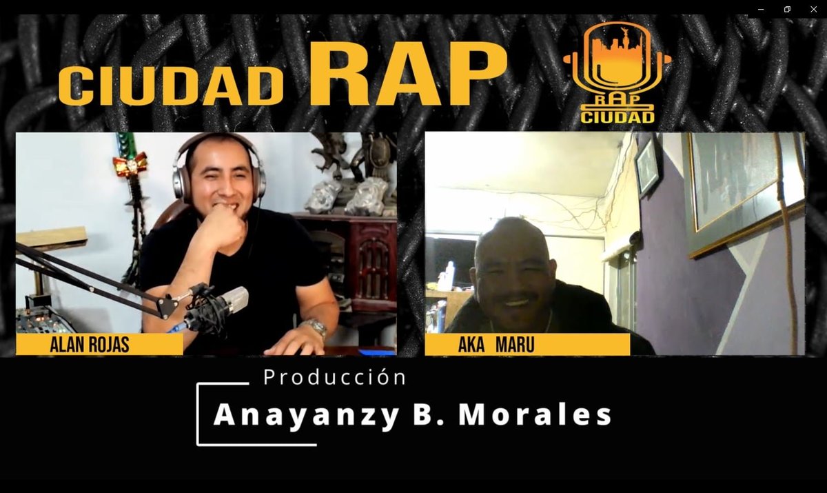Imperdible conversación de <a href="/alandosr/">Alan Rojas Ramírez</a> con <a href="/Akaelmaru/">Manuel Akaelmaru Tumalán</a> -Ciudad Rap- El Rap como aliado del activismo social. 

youtu.be/-jlvojBI3-s