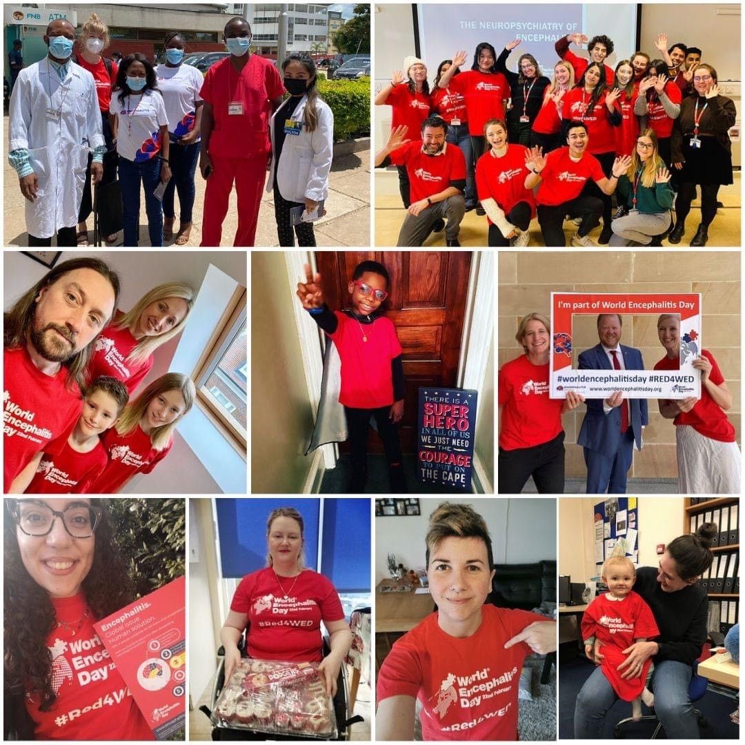 Thank you to everyone who went #Red4WED this #WorldEncephalitisDay. We have collated all the photos we received from around the world. Click here to view the full photo album for WED22: bit.ly/350IVSi