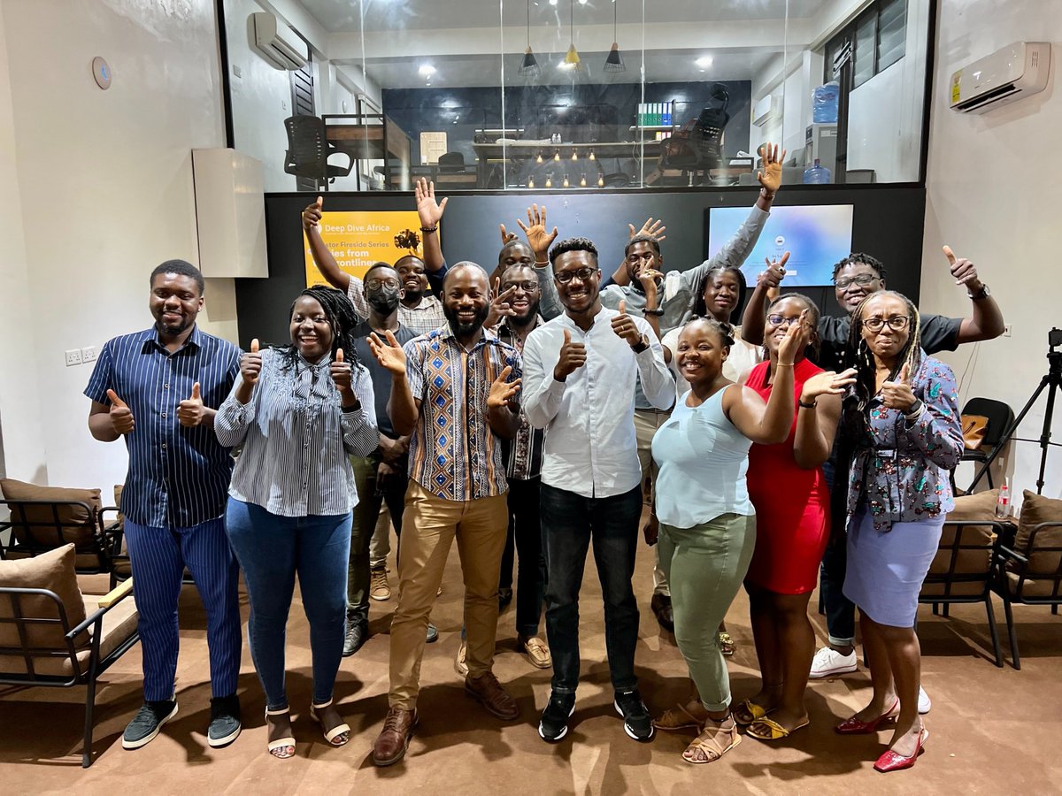 Here's a throwback to the #Investor Fireside event we held in #Accra 2 weeks ago.

Mark your calendar for the Final Pitch Event on 9th - 11th March to see pitches from 35+ startups from across Accra, Lagos, Kigali and Nairobi.

#startups #event #investment #africa
