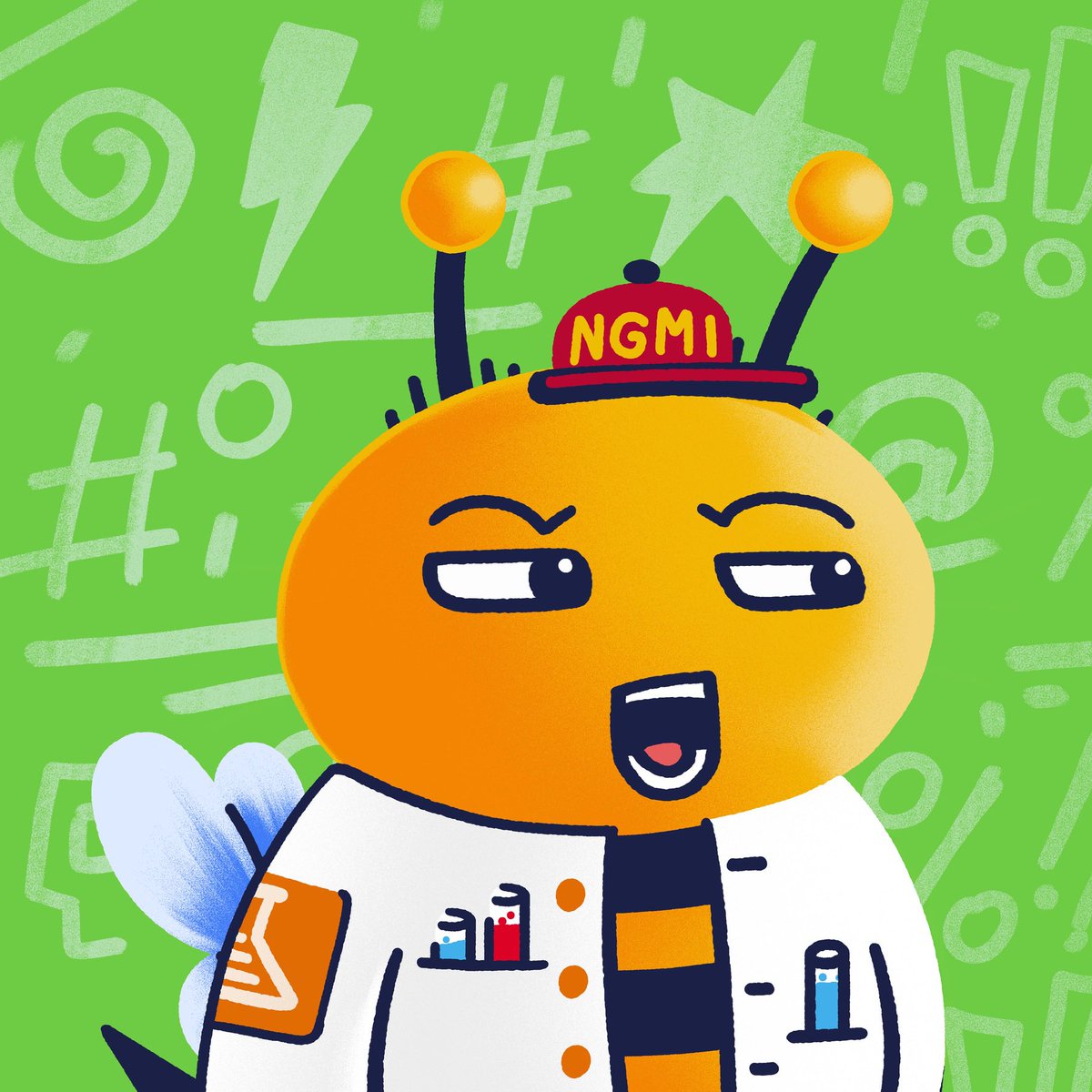 wrongdude's tweet photo. @kdonenine Scientific studies have concluded that 9/10 nft projects are just ngmi. Detailed independent analysis proves that @CrankyCritters_ is 1 of those 10*

*No critter was harmed during evaluations, but there may have been some nipple twists. https://t.co/XhwXgv7mGT