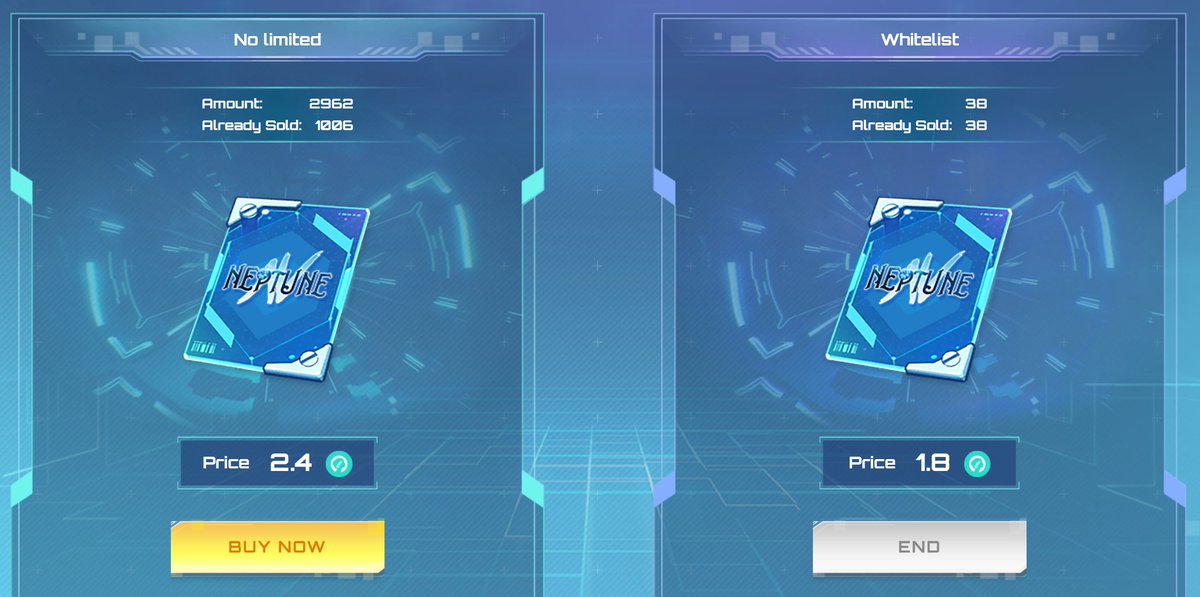 NeptuneGameFi's tweet image. Congratulations!🎉🎉🎉
We have sold more than 1000 NFT!
#Neptune #Neper #NEP