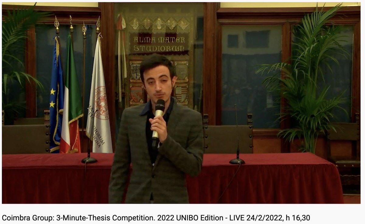 DHLab (@dhlabhuc) on Twitter photo Go <a href="/TWdiBruno/">Bruno Sartini</a> at the Coimbra Group 3-Minute-Thesis competition! <a href="/Unibo/">Università di Bologna</a> #competition Go <a href="/TWdiBruno/">Bruno Sartini</a> at the Coimbra Group 3-Minute-Thesis competition! <a href="/Unibo/">Università di Bologna</a> #competition