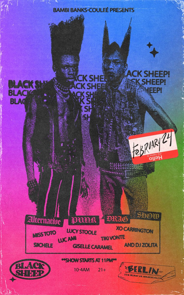 itsbambibanks's tweet photo. Tonight is one of my favorite shows during my favorite month!!! Come support an All Black Cast at @BerlinNightclub during black history month!! All black people get in free!!! So invite all your black friends we are gonna party tonight!!! https://t.co/6UJQBSpPZi