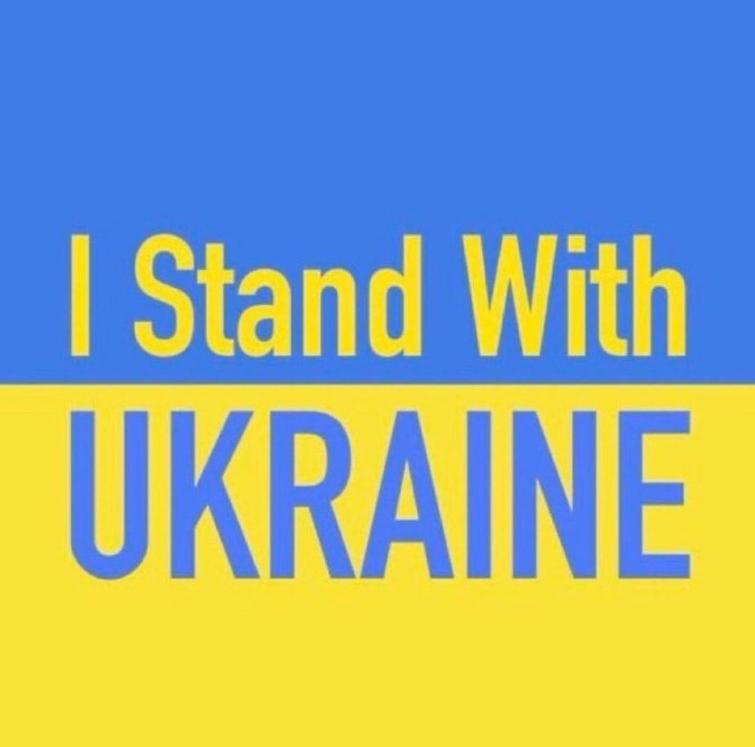 I #StandWithUkraine 🇺🇦🍁my motherland!