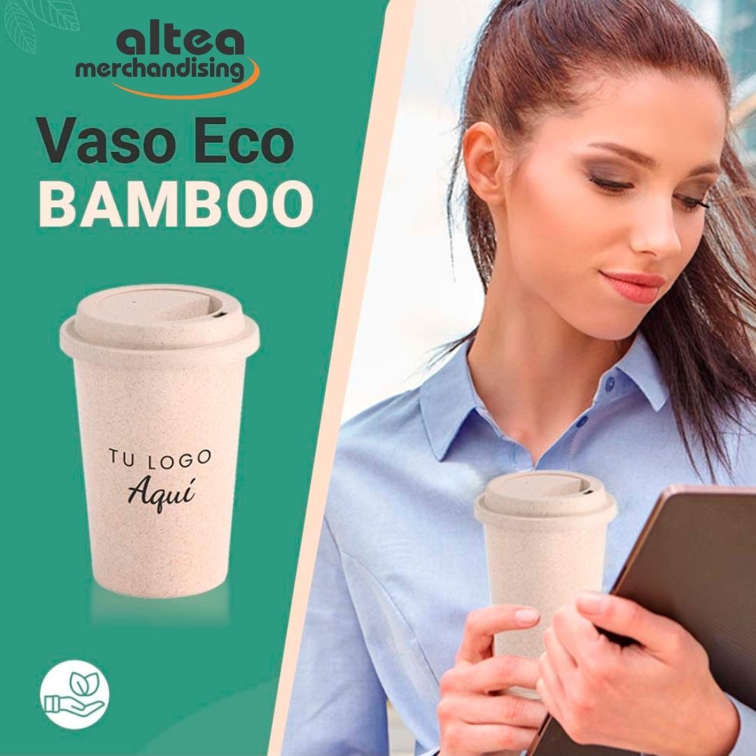 AlteaMCH's tweet photo. Vaso Eco Bamboo. Realizado con fibra de bambú y polipropileno. Cuenta con tapa a rosca anti derrames. Capacidad hasta 450 ml. Medidas: ø9,3 x 13,4 cm Apto lavavajillas. No apto microondas. Medidas: ø 9,3 x 13,4 cm
.
.
.
#RegalosEmpresariales #ArticulosPromocionales #Merchandising https://t.co/1jbSHPSSs2