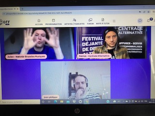 WalBru_QCCA's tweet photo. #retoursur
Dans le cadre du #PHOQUEOFF,
présentation hier de @vanacc, dir. de @wbmusiques sur les programmes de financement favorisant l’import/export des travailleurs de l’industrie musicale et les collaborations Québec/Wallonie-Bruxelles.
@wbmusiques @WBI_tweet @FrancoFaune https://t.co/KlPTjIFLDF