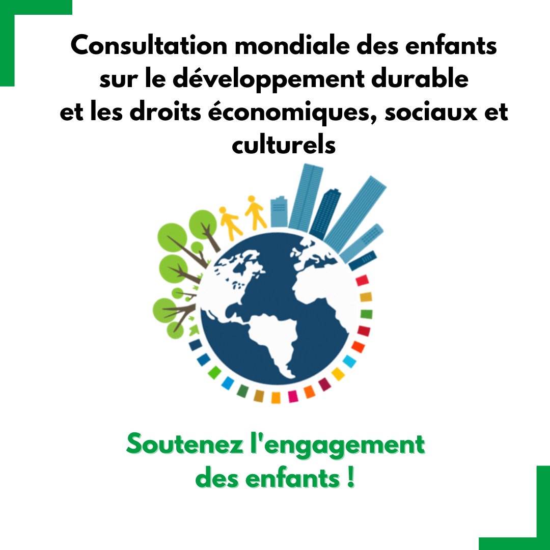 Le #CESCR est en train d'élaborer une Observation Générale sur le #DéveloppementDurable &amp; les droits économiques, sociaux et culturels. Comment soutenir l'engagement des enfants?👉bit.ly/3LMHszm 

 <a href="/UniofNottingham/">Uni of Nottingham #WeAreUoN</a> <a href="/FESonline/">Friedrich-Ebert-Stiftung</a> @DIMR_Berlin <a href="/ChildRightsCnct/">Child Rights Connect</a> <a href="/UNTreatyBodies/">UN Treaty Bodies</a>