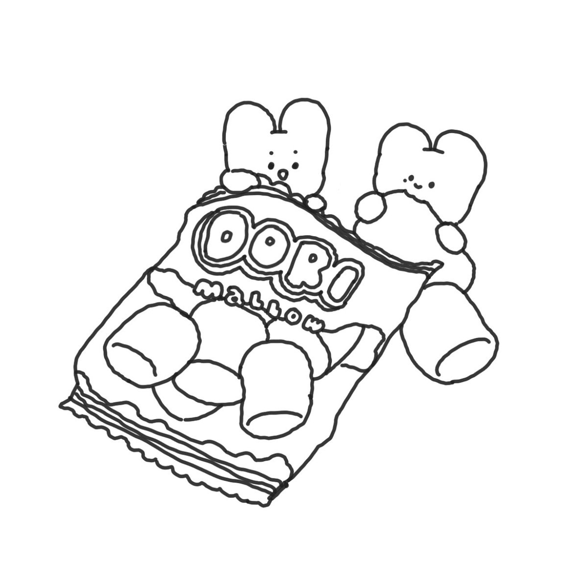 마시멜로우 머거용