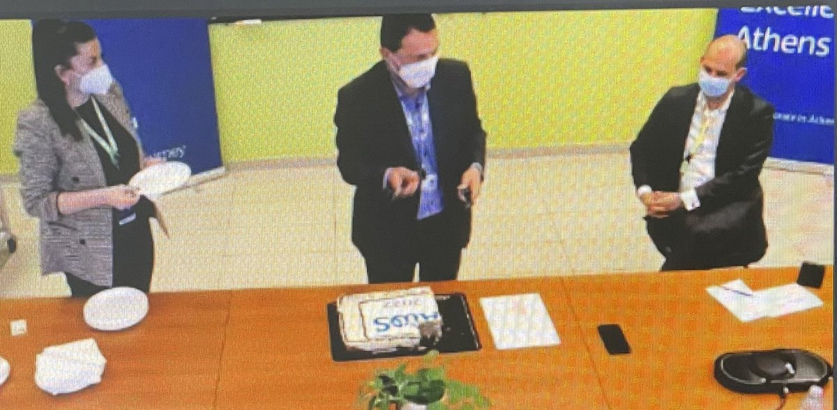 Happy,healthy, and lucky New Year!  <a href="/Atos/">Atos</a> #AtosGreece E-Vasilopita 2022!!!!