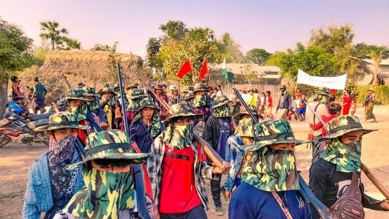 ဒီပဲယင်းမြို့နယ် အတွင်းရှိ ကျေးရွာများတွင် အကြမ်းဖက် စစ်ကောင်စီ တော်လှန်ရေး ချီတက် ဆန္ဒပြပွဲများကို PDF တပ်ဖွဲ့များ လိုက်ပါဝန်းရံ

ရန်ကုန်၊ ဖေဖော်ဝါရီ ၂၄
Read More -> t.me/khitthitnews/2…