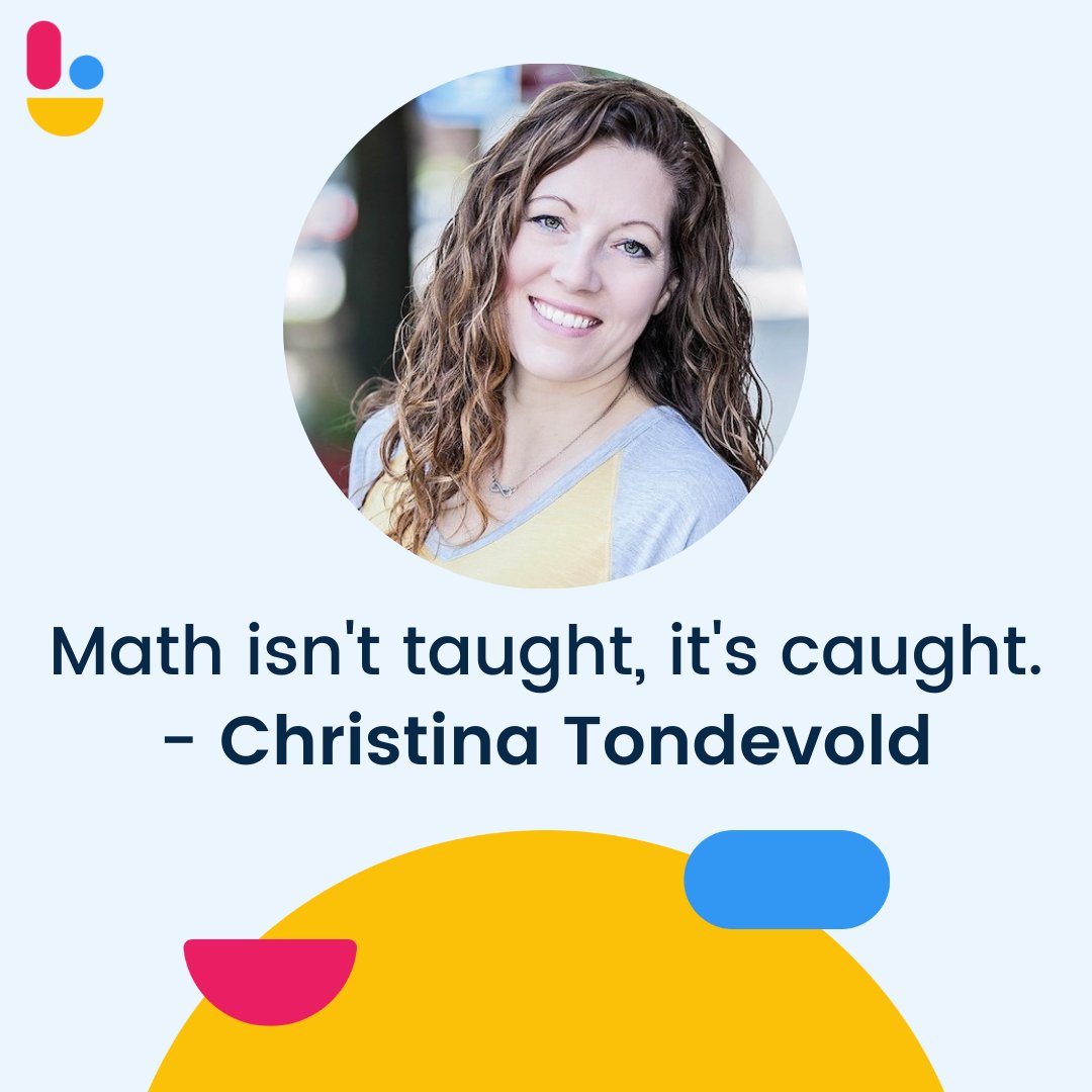 brainingcamp's tweet image. 👇👇💥💥Announcement💥💥👇👇
We're thrilled to share that Christina Tondevold invited us to host TWO sessions at The 2022 Virtual Math Summit, this Saturday and Sunday! 🥳
LEARN & JOIN: therecoveringtraditionalist.com/vms-2022/
Thank you @BuildMathMinds!