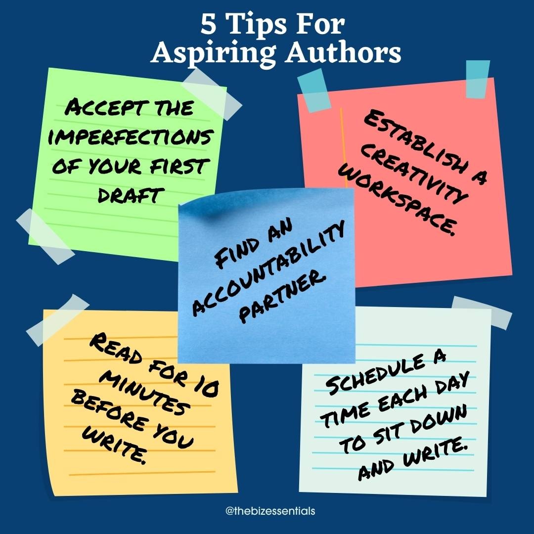 TheBEessentials's tweet photo. Planning to write a book and tell your story can be a daunting task. Here are 5 tips to help you establish a writing process. 

#motivation #successmindset #purpose #femaleentrepreneur #purposedrivenlife #author #aspiringauthor ⁠ https://t.co/58wE1A5dSb