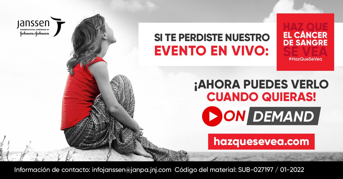 HazQueSeVea_'s tweet photo. Siempre es un buen momento para informarnos sobre el cáncer de sangre. 👉 https://t.co/lf9i0ErQ1y.

Comparte y #HazQueSeVea. ¡Gracias! https://t.co/anyhaAeWiz