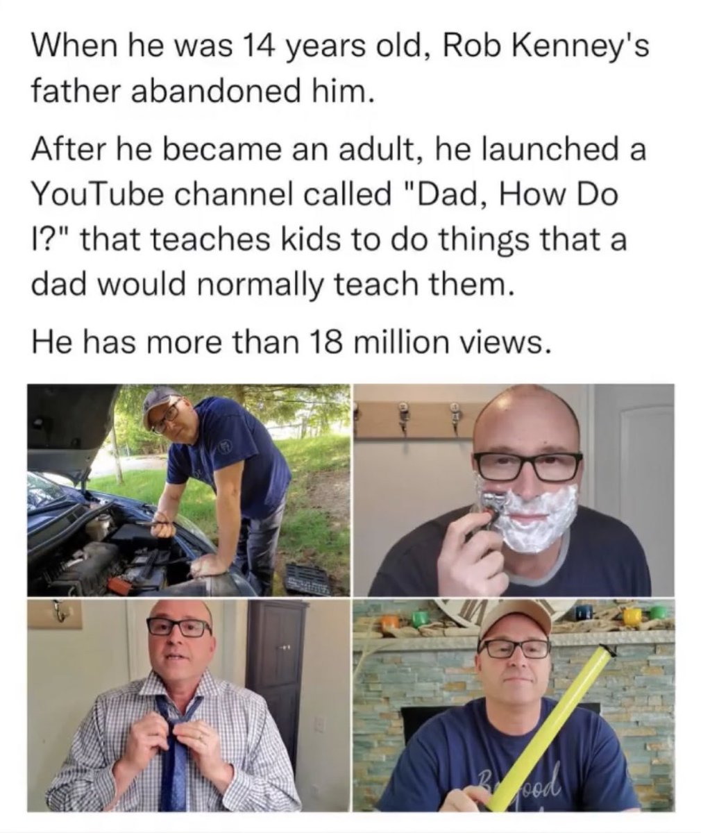 Eclecticakemix's tweet photo. Love this!
#dadhowdoi #robkenney #youtube #wholesome #goodnewsdog https://t.co/wIPawnSj2x