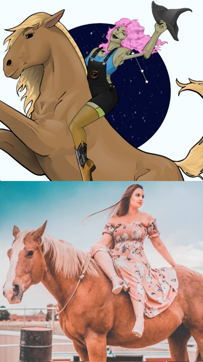 So excited to finally join the <a href="/GirlsRidingNFT/">Girls Riding Things SOLD OUT | Heroes of Callisto</a> fam! And so begins my collection of NFTs dedicated to my gorgeous girl Venus 🐴💕