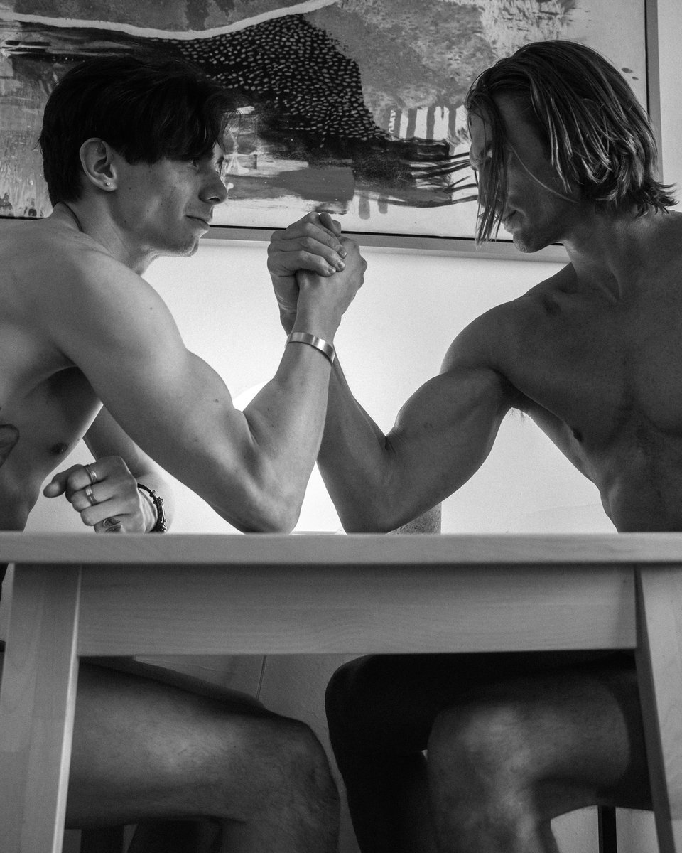 Nude arm-wrestling is a thing, right? 