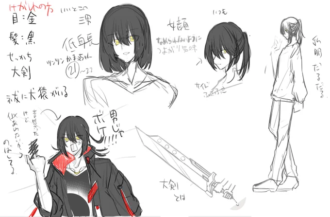 @TAKA_kimit #機密高月_キャラ練り
メモ 