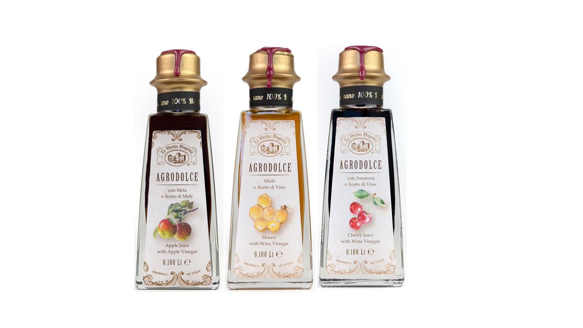 conserven's tweet photo. Nieuw van La Vecchia Dispensa! Agrodolce
Agrodolce is een fijne smaakmaker. Dankzij het gebruik van de beste honing heeft Agrodolce een fruitig aroma en een zeer laag zuurgehalte. Eenvoudig en lekker!
#Foodparing #italiaansedelicatessen #italianfood 
https://t.co/gexSjvNZE9 https://t.co/ZCijRIOF8J